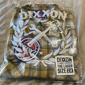 Dixxon Flannel The Lager 2x. Brand new never opened